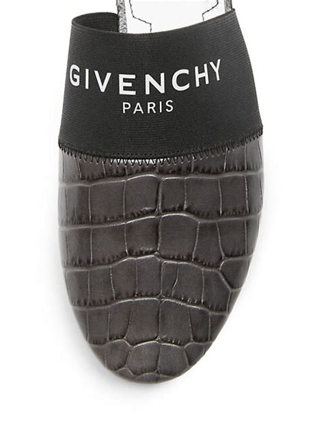 Givenchy Bedford Flat Croc